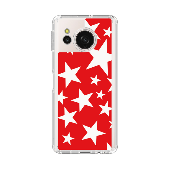 Slim Protection Case［ Stars - Red ］