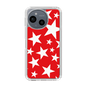 Slim Protection Case［ Stars - Red ］