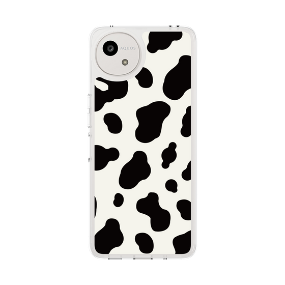 Slim Protection Case［ Cow - White ］