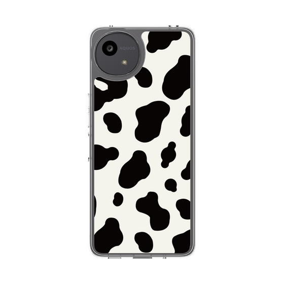 Slim Protection Case［ Cow - White ］