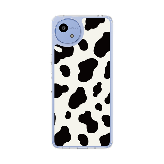 Slim Protection Case［ Cow - White ］