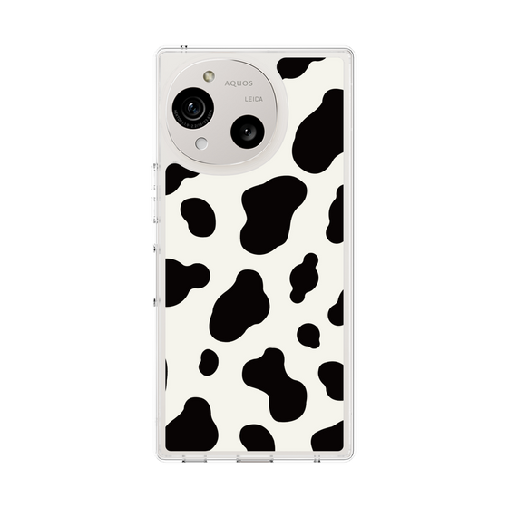 Slim Protection Case［ Cow - White ］