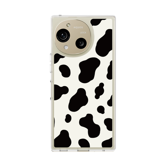 Slim Protection Case［ Cow - White ］