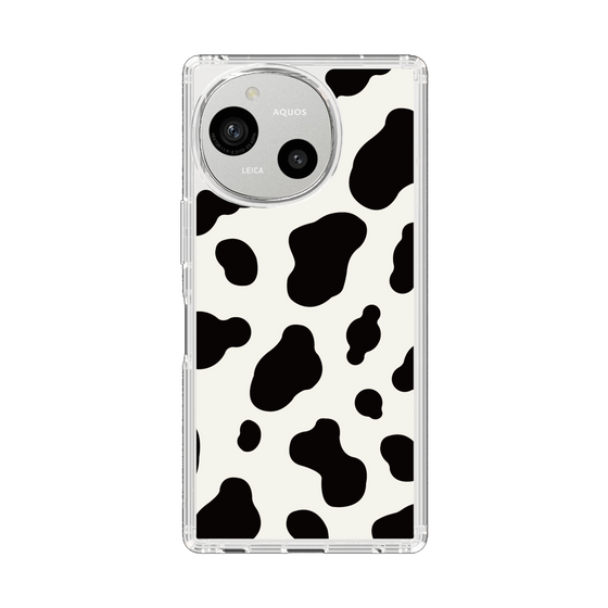 Slim Protection Case［ Cow - White ］
