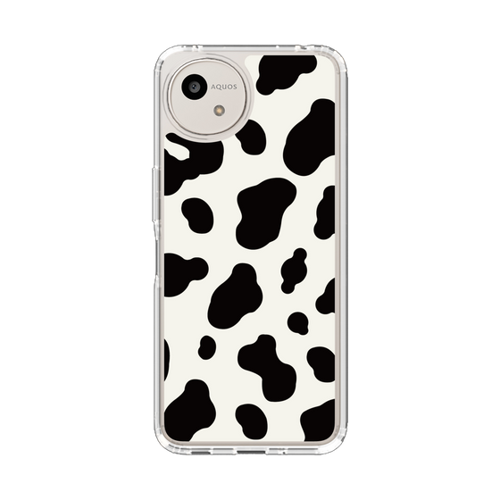 Slim Protection Case［ Cow - White ］