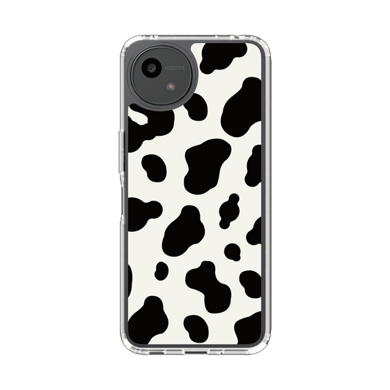 Slim Protection Case［ Cow - White ］