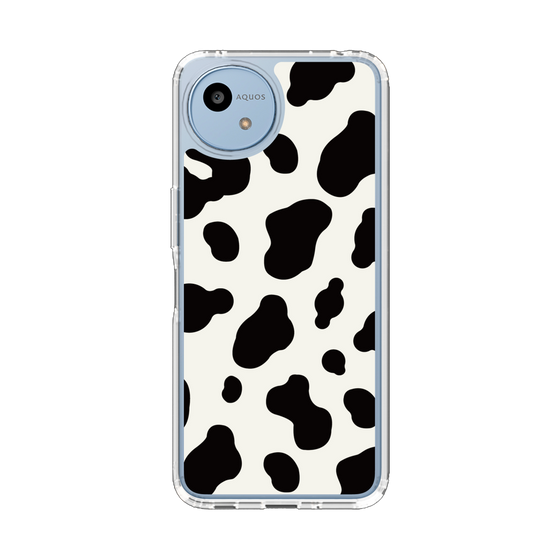 Slim Protection Case［ Cow - White ］