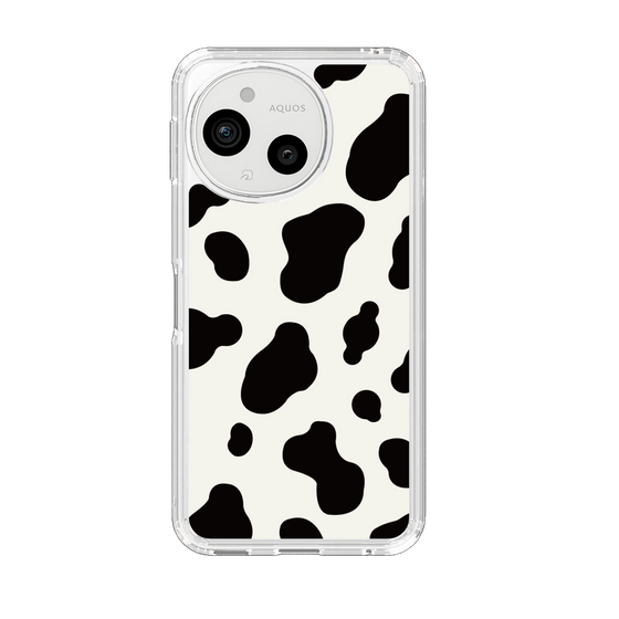 Slim Protection Case［ Cow - White ］