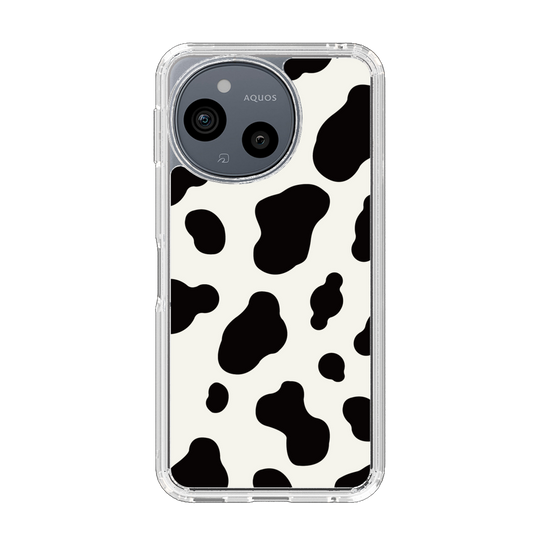 Slim Protection Case［ Cow - White ］