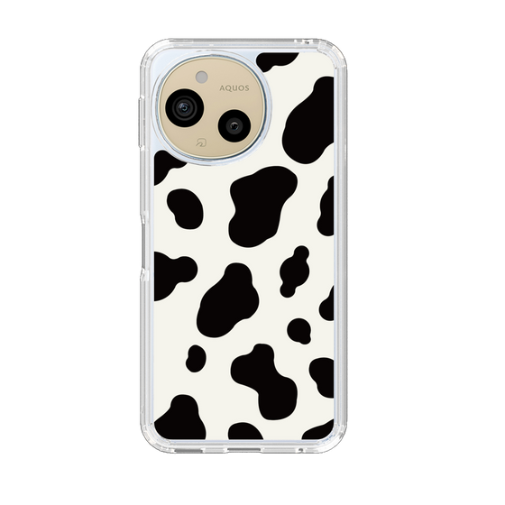 Slim Protection Case［ Cow - White ］