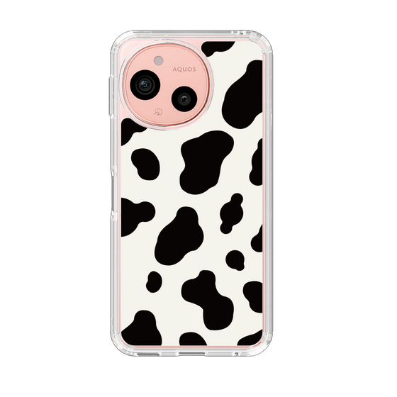 Slim Protection Case［ Cow - White ］