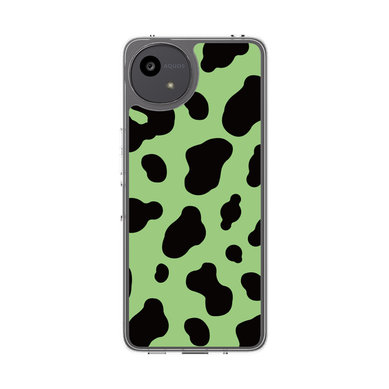 Slim Protection Case［ Cow - Green ］