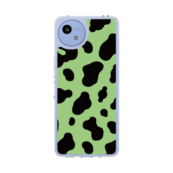 Slim Protection Case［ Cow - Green ］
