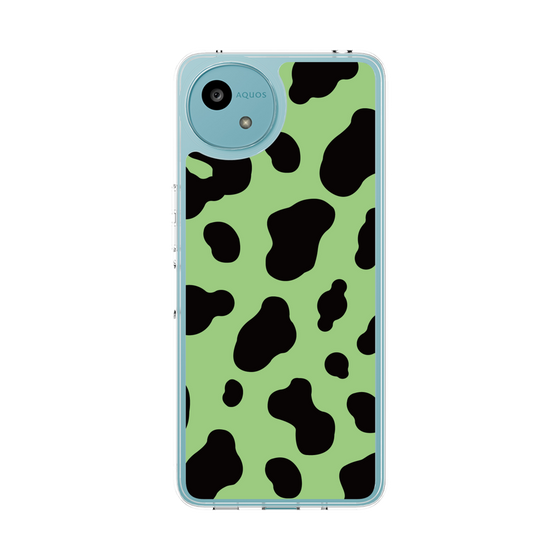 Slim Protection Case［ Cow - Green ］