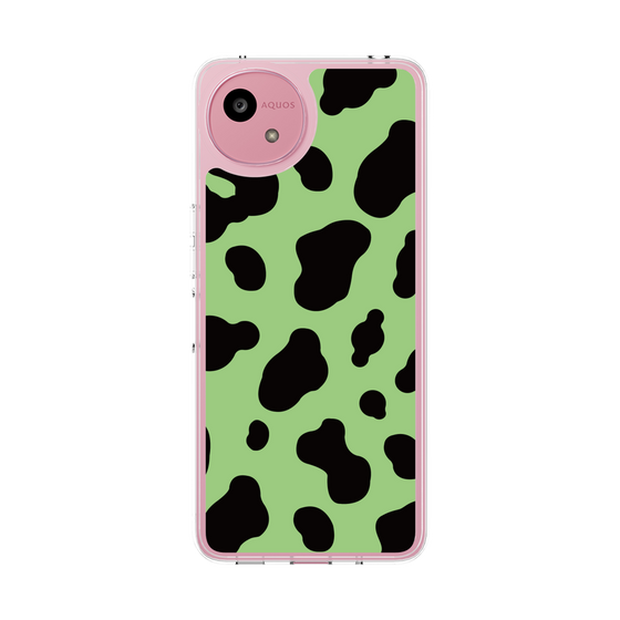 Slim Protection Case［ Cow - Green ］