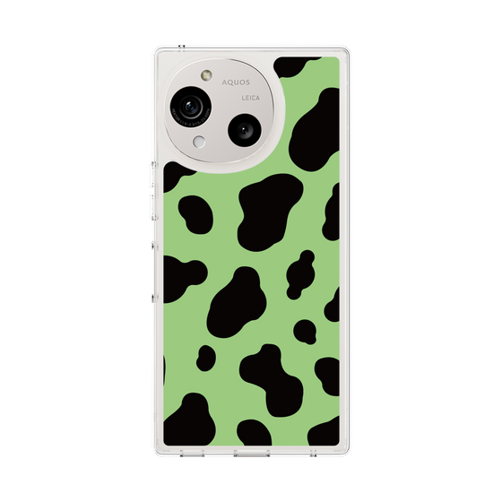 Slim Protection Case［ Cow - Green ］