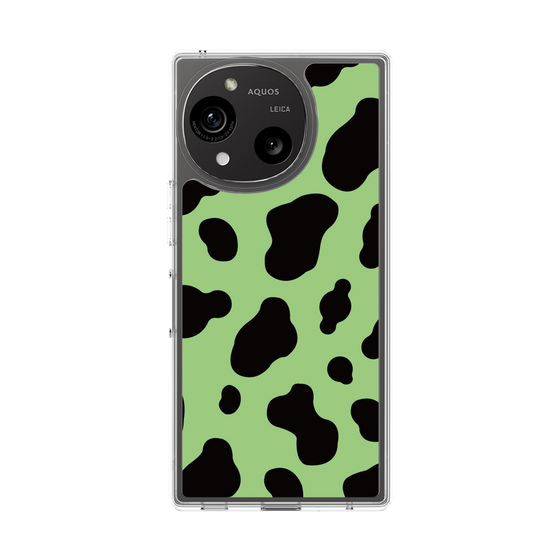Slim Protection Case［ Cow - Green ］