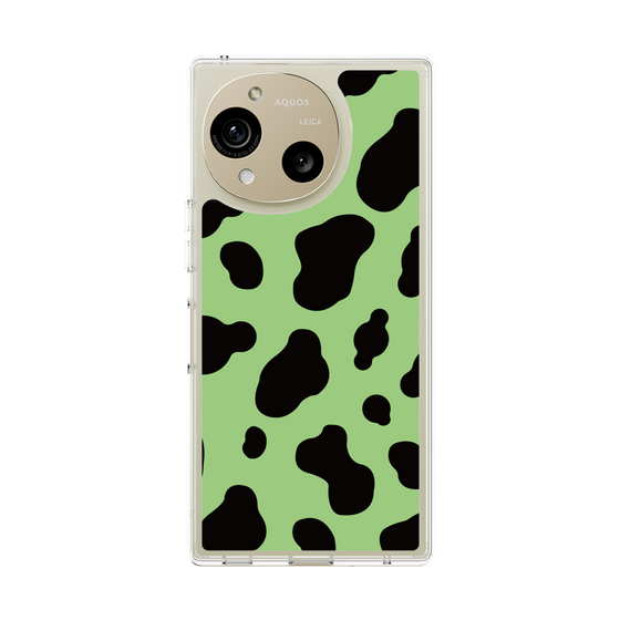 Slim Protection Case［ Cow - Green ］