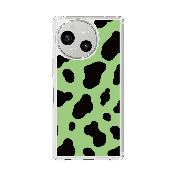 Slim Protection Case［ Cow - Green ］