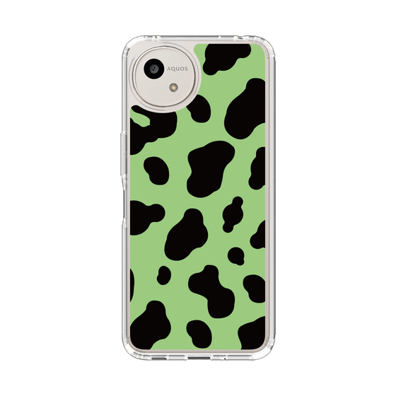 Slim Protection Case［ Cow - Green ］