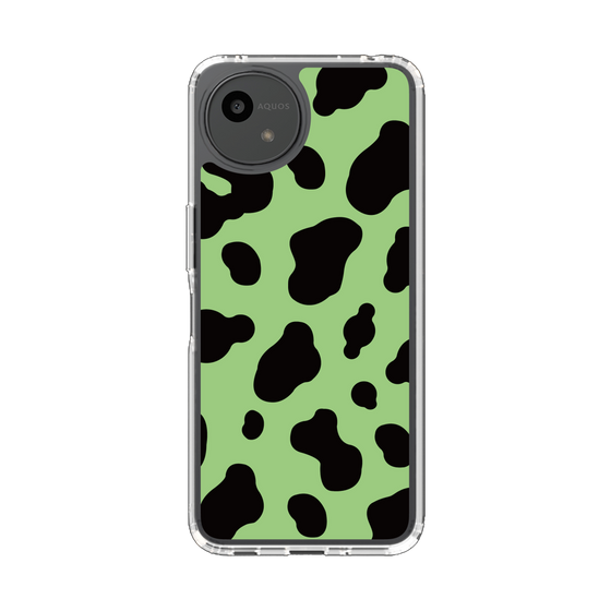 Slim Protection Case［ Cow - Green ］