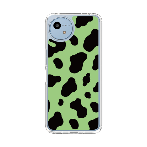 Slim Protection Case［ Cow - Green ］