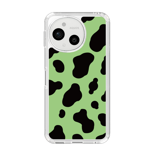 Slim Protection Case［ Cow - Green ］