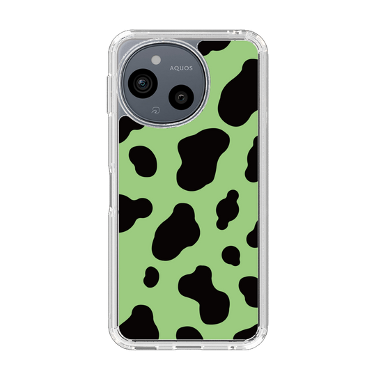 Slim Protection Case［ Cow - Green ］