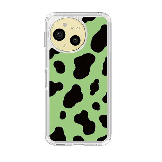 Slim Protection Case［ Cow - Green ］