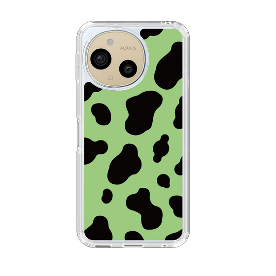 Slim Protection Case［ Cow - Green ］