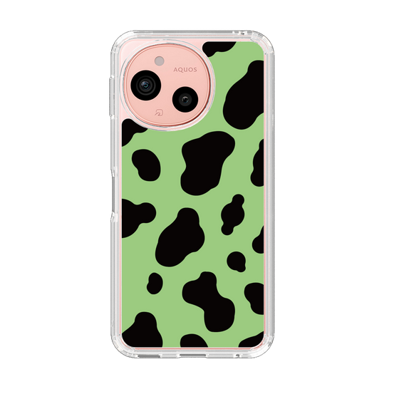 Slim Protection Case［ Cow - Green ］