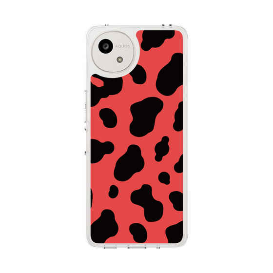 Slim Protection Case［ Cow - Red ］