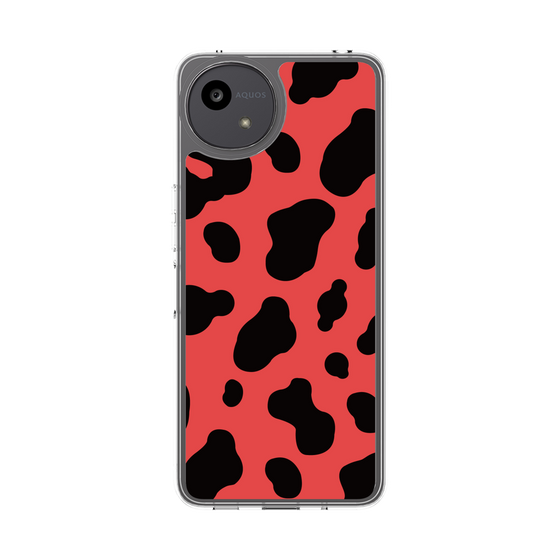 Slim Protection Case［ Cow - Red ］