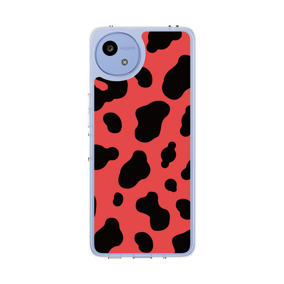 Slim Protection Case［ Cow - Red ］