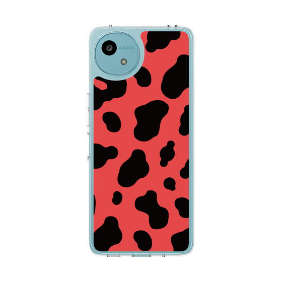 Slim Protection Case［ Cow - Red ］
