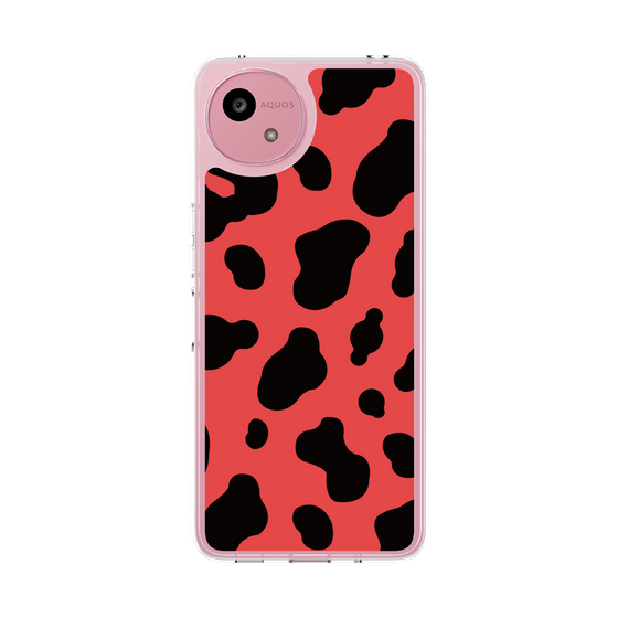 Slim Protection Case［ Cow - Red ］