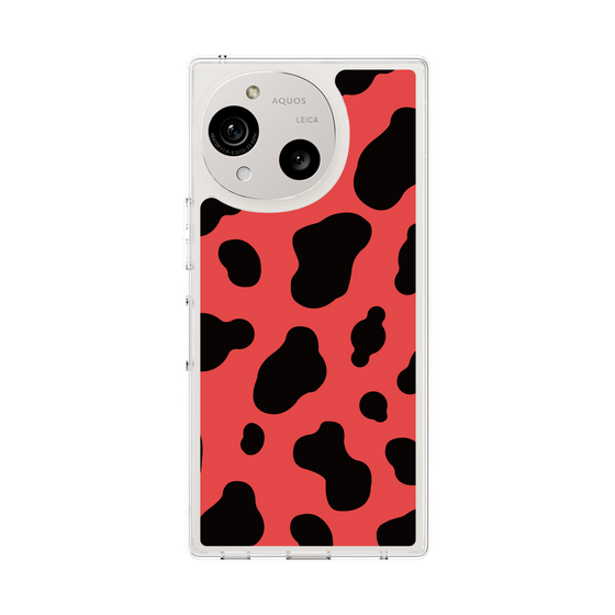 Slim Protection Case［ Cow - Red ］