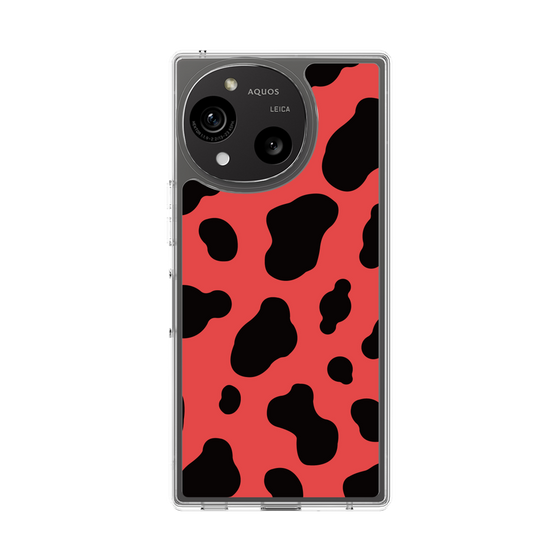 Slim Protection Case［ Cow - Red ］