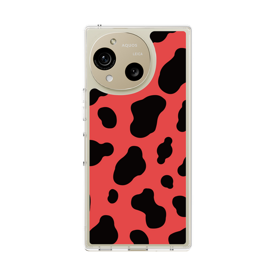 Slim Protection Case［ Cow - Red ］