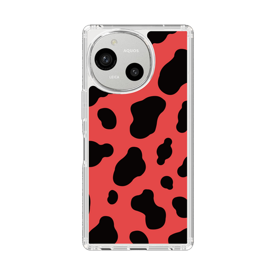 Slim Protection Case［ Cow - Red ］