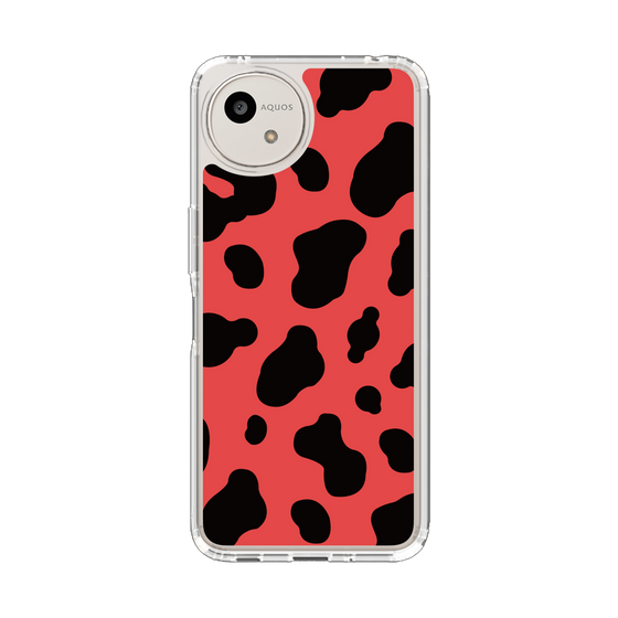 Slim Protection Case［ Cow - Red ］