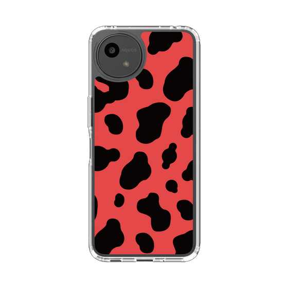 Slim Protection Case［ Cow - Red ］