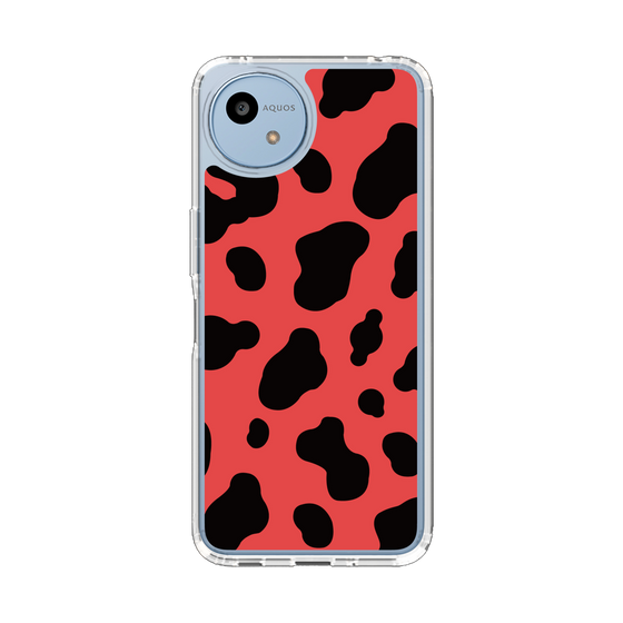 Slim Protection Case［ Cow - Red ］