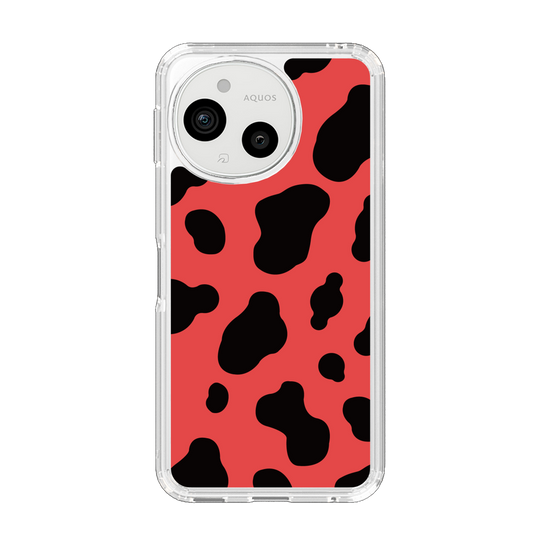 Slim Protection Case［ Cow - Red ］