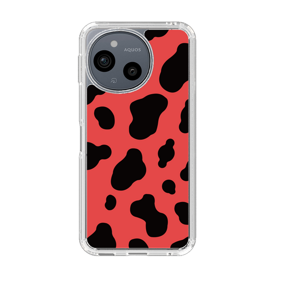 Slim Protection Case［ Cow - Red ］