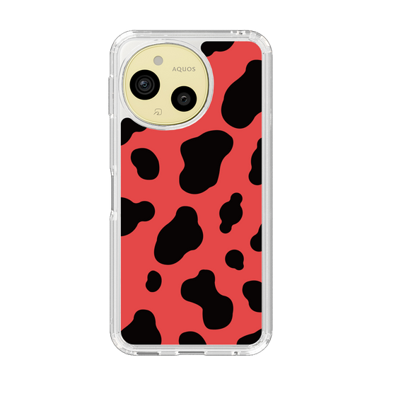 Slim Protection Case［ Cow - Red ］