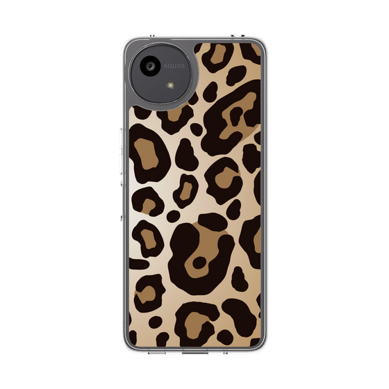 Slim Protection Case［ Leopard - Yellow ］