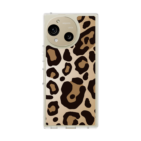 Slim Protection Case［ Leopard - Yellow ］