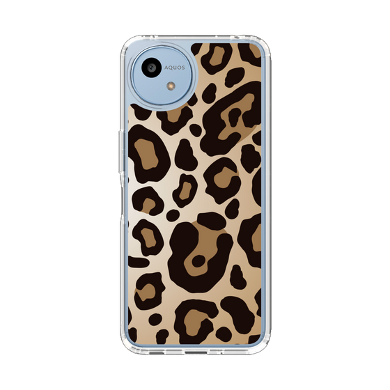 Slim Protection Case［ Leopard - Yellow ］
