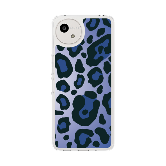 Slim Protection Case［ Leopard - Blue ］